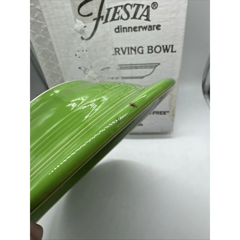 Fiestaware 9x12in  Kiwi Dish W/ Box